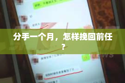 分手一个月，怎样挽回前任？