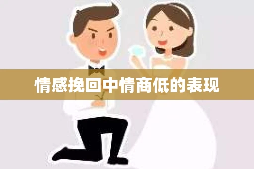 情感挽回中情商低的表现