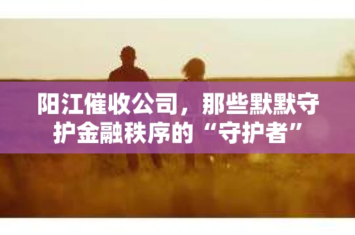 阳江催收公司，那些默默守护金融秩序的“守护者”