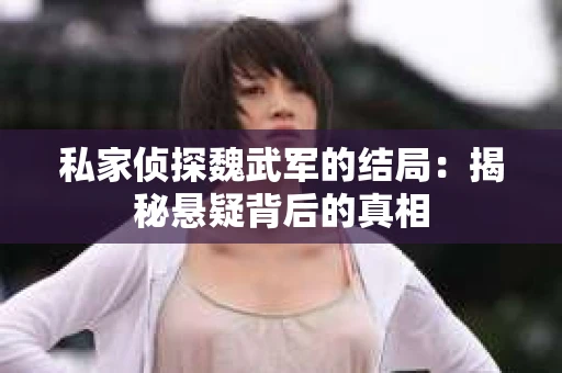 私家侦探魏武军的结局：揭秘悬疑背后的真相